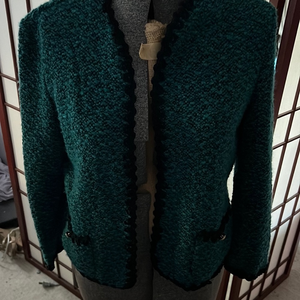 Vintage Castleberry boucle’ cardigan